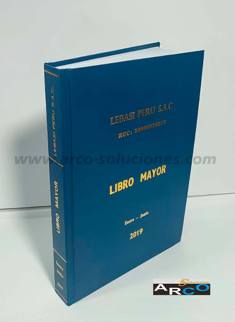 Empastado de Libro Contable - Arco Soluciones